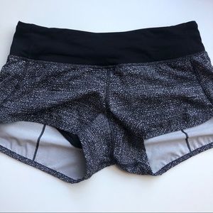 Lululemon speed shorts